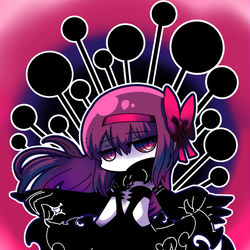 This is a pixiv picture whose title is 悪魔.