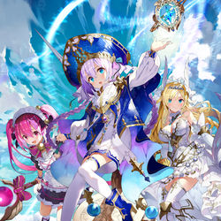 This is a pixiv picture whose title is 【お仕事】「幻想神域 」.