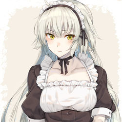 This is a pixiv picture whose title is あなたのメイド邪ンヌ.