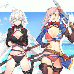 This is a pixiv picture whose title is (ほぼ)FGOログ.