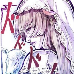 This is a pixiv picture whose title is 大人メリーミルクさん(を描こうとした絵.