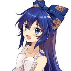 This is a pixiv picture whose title is 裸エプロン紫苑ちゃん!.