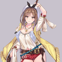 This is a pixiv picture whose title is ふとももアトリエ.