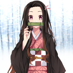 This is a pixiv picture whose title is ねずこ.