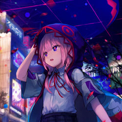 This is a pixiv picture whose title is 花譜.