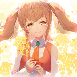 This is a pixiv picture whose title is 10万人おめでとう.