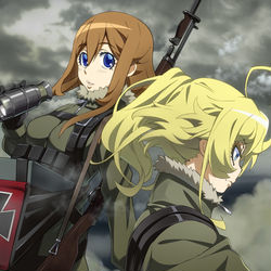 This is a pixiv picture whose title is ラインの悪魔.