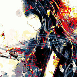 This is a pixiv picture whose title is 花.