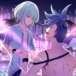 This is a pixiv picture whose title is ナイトプールｶﾞﾘ.