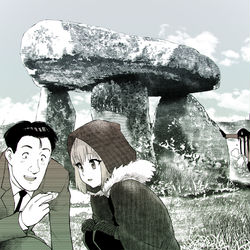 This is a pixiv picture whose title is フィールドワークの事件簿.