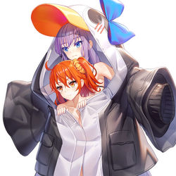 This is a pixiv picture whose title is 合 体.