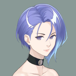 This is a pixiv picture whose title is Shamir hair colours [fanArt].