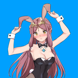 This is a pixiv picture whose title is バニーの日落書き.