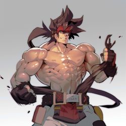 This is a pixiv picture whose title is ソル=バッドガイ.