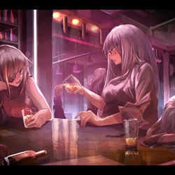 This is a pixiv picture whose title is bar.
