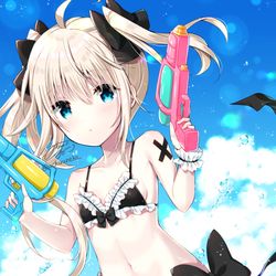 This is a pixiv picture whose title is 水着ティアちゃん.