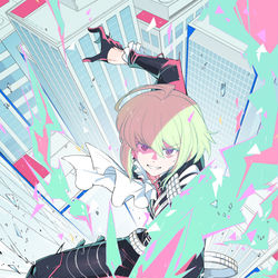 This is a pixiv picture whose title is プロメア.