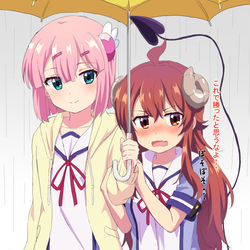 This is a pixiv picture whose title is しゃみもも.
