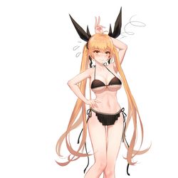 This is a pixiv picture whose title is 摸了.
