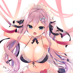 This is a pixiv picture whose title is リボンをほどいて？.