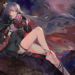This is a pixiv picture whose title is Vampire Hunter.