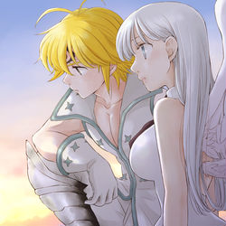 This is a pixiv picture whose title is 大罪ログ.