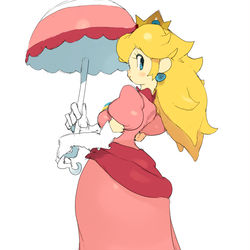 This is a pixiv picture whose title is ピーチ姫.