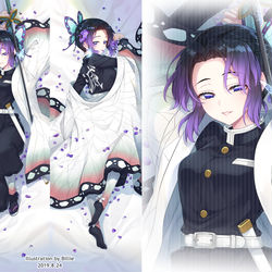 This is a pixiv picture whose title is しのぶさん抱き枕.