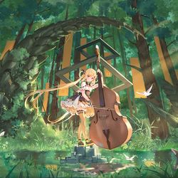 This is a pixiv picture whose title is Forest.