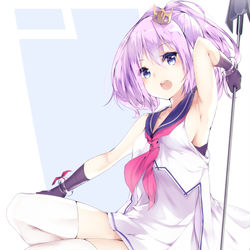 This is a pixiv picture whose title is ジャベリンちゃん脇○○○.