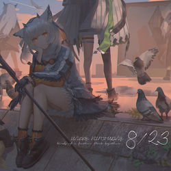 This is a pixiv picture whose title is birthday gift.