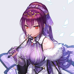 This is a pixiv picture whose title is スカサハ=スカディ.