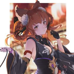 This is a pixiv picture whose title is 浴衣アンスリア.