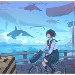 This is a pixiv picture whose title is 無題.