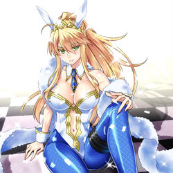 This is a pixiv picture whose title is バニ上.