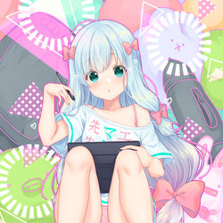 This is a pixiv picture whose title is えろまんがせんせ～～～.