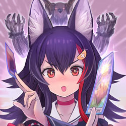 This is a pixiv picture whose title is うらない.
