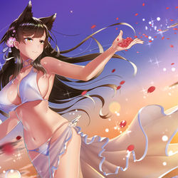 This is a pixiv picture whose title is アズールレーン　愛宕.