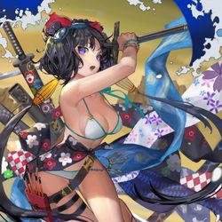 This is a pixiv picture whose title is 2019.