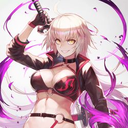 This is a pixiv picture whose title is 水着ジャンヌオルタ.