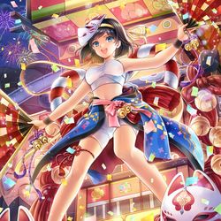 This is a pixiv picture whose title is 神魔×継承!ラグナブレイク.