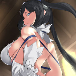 This is a pixiv picture whose title is Hestia meat.