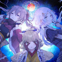 This is a pixiv picture whose title is 深碧.