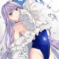 This is a pixiv picture whose title is 水着メルト.