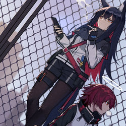 This is a pixiv picture whose title is 德X能.