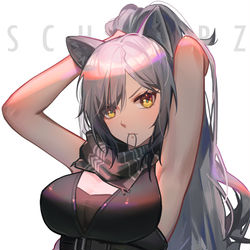 This is a pixiv picture whose title is 黑.