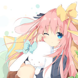 This is a pixiv picture whose title is うさみみ.