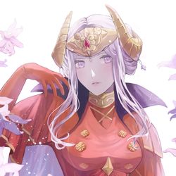 This is a pixiv picture whose title is Edelgard.