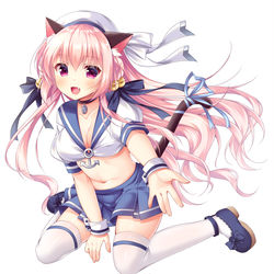 This is a pixiv picture whose title is 涼しげセーラー.