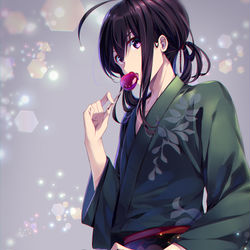 This is a pixiv picture whose title is 軽装鯰尾.